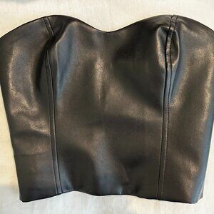 NWT Babaton CINDY BUSTIER Size 00 Black